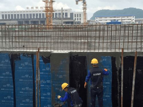 优质工程防水材料与技术巡展之 安顺经济技术开发区高铁站片区一级开发站前广场